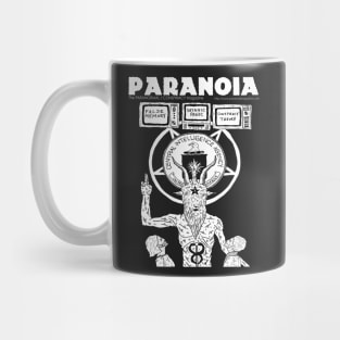 Cover Art for PARANOIA Issue #64 Mug